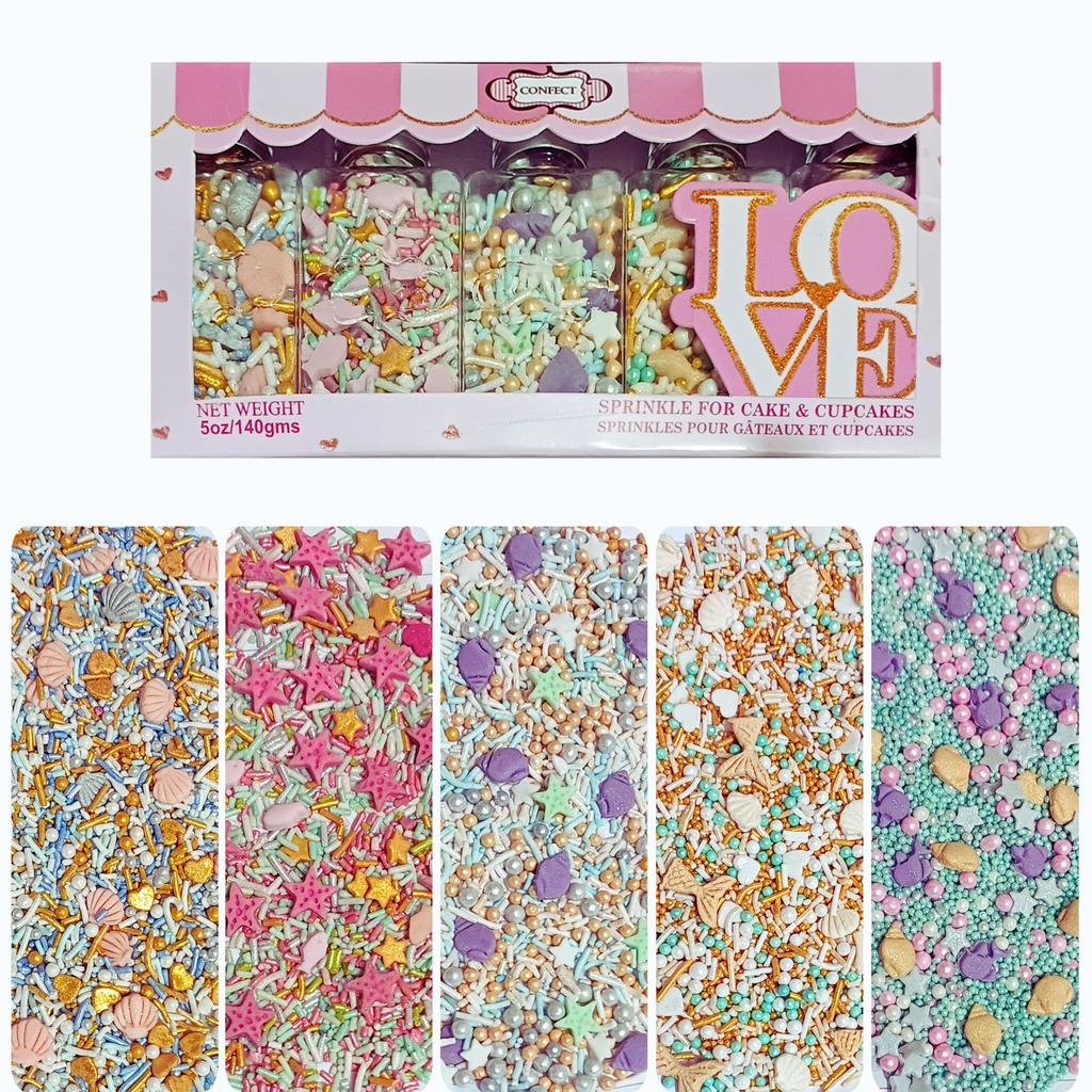 under the sea sprinkles for decorations 01 100 gm