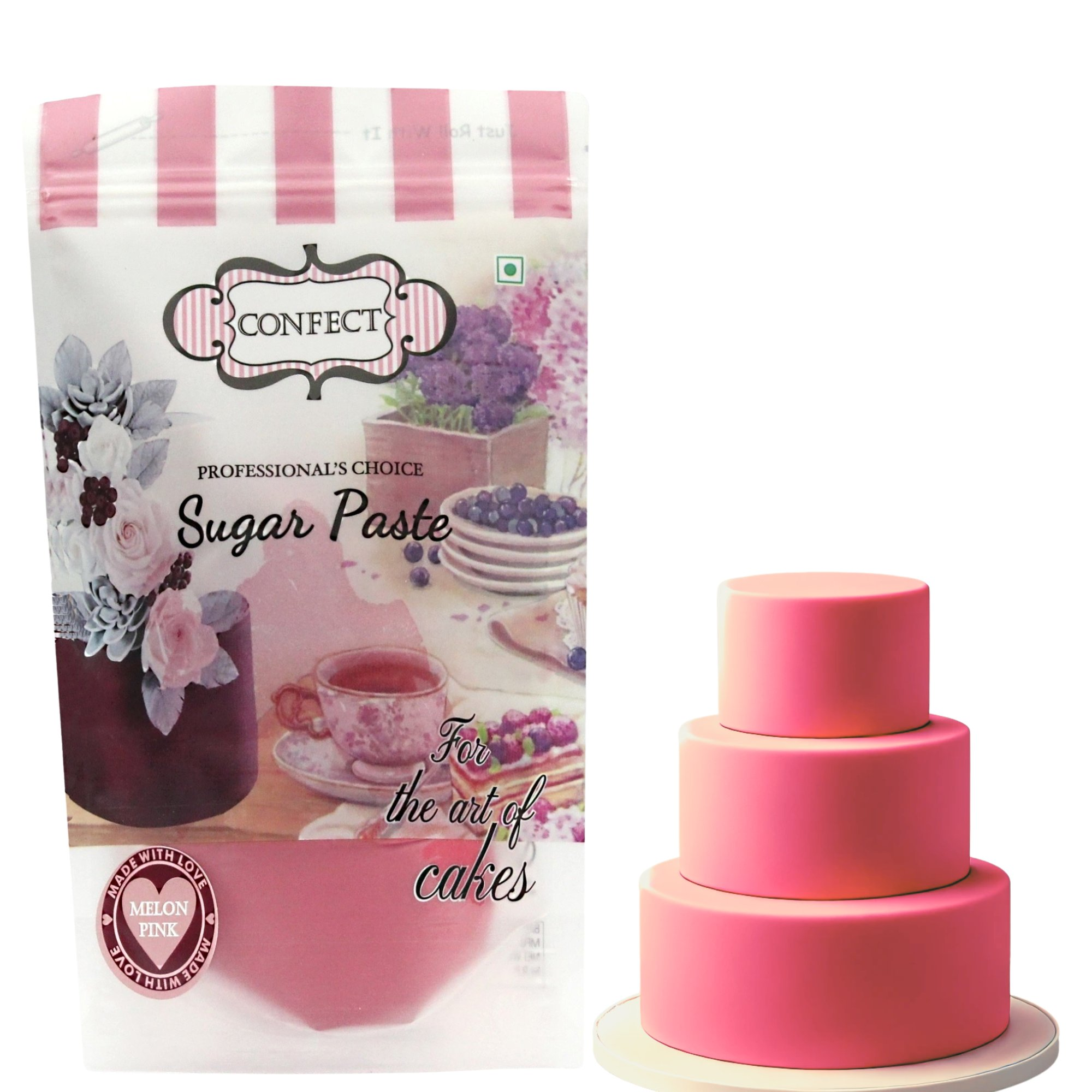 confect hot pink sugarpaste br b 1 kg b