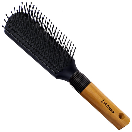 MiDazzle Hair Brush (Wooden) MIHB0036