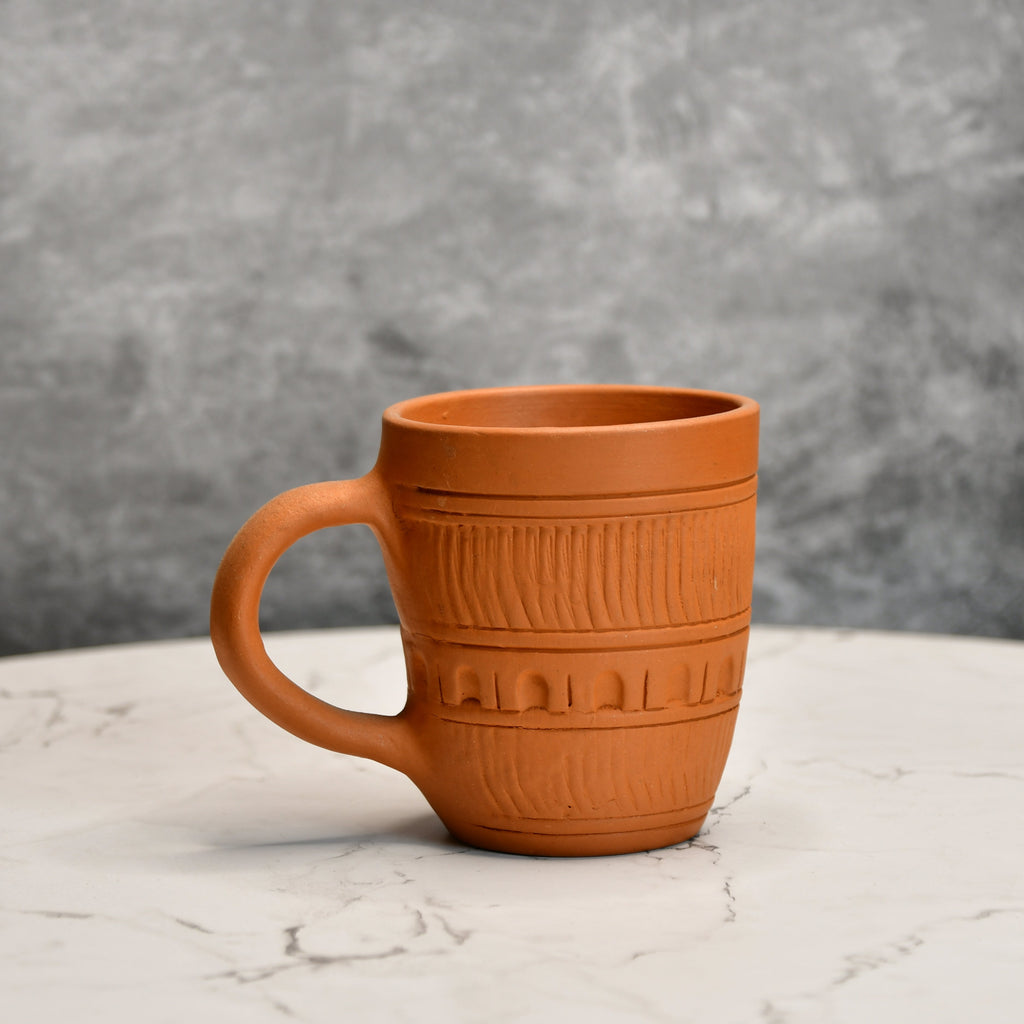 Sowpeace Premium Unglazed Terracotta Drink Mugs - Distacart