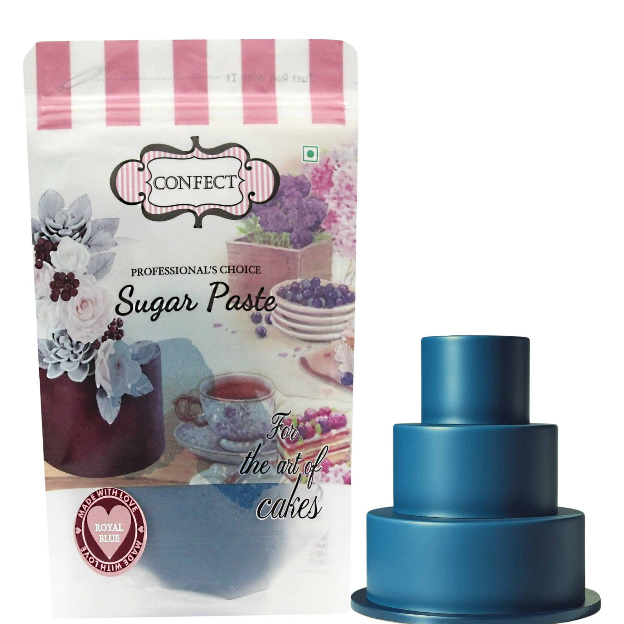 confect royal blue sugarpaste br b 1 kg b