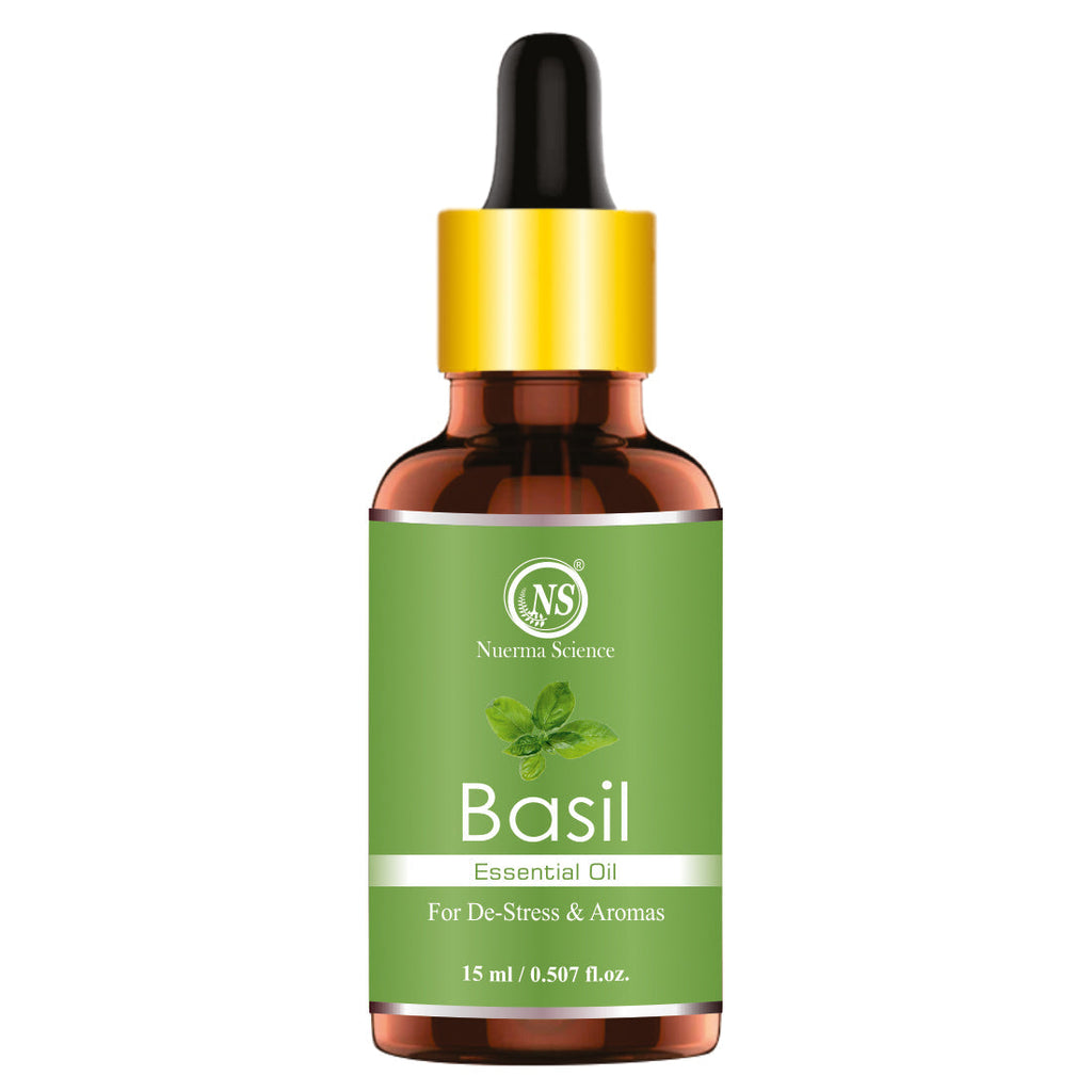 Nuerma Science Basil Essential Oil For Skin & Hair