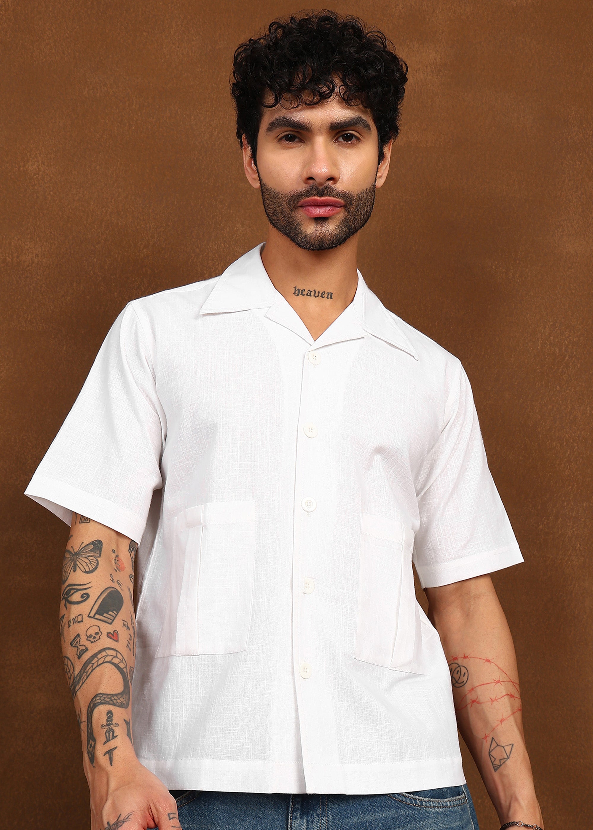 Fabmade Ivory Utility Shirt