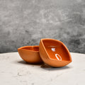 Sowpeace Premium Set of 2 Terracotta Square Serving Bowls - Distacart