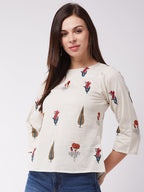 InWeave Women's Muria Groovy Top