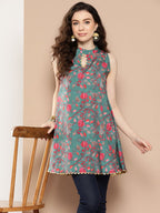 Ahalyaa Floral Printed Tunic
