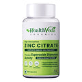 Health Veda Organics Zinc Citrate Veg Capsules - Distacart