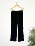 trueBrowns Black Velvet Pant
