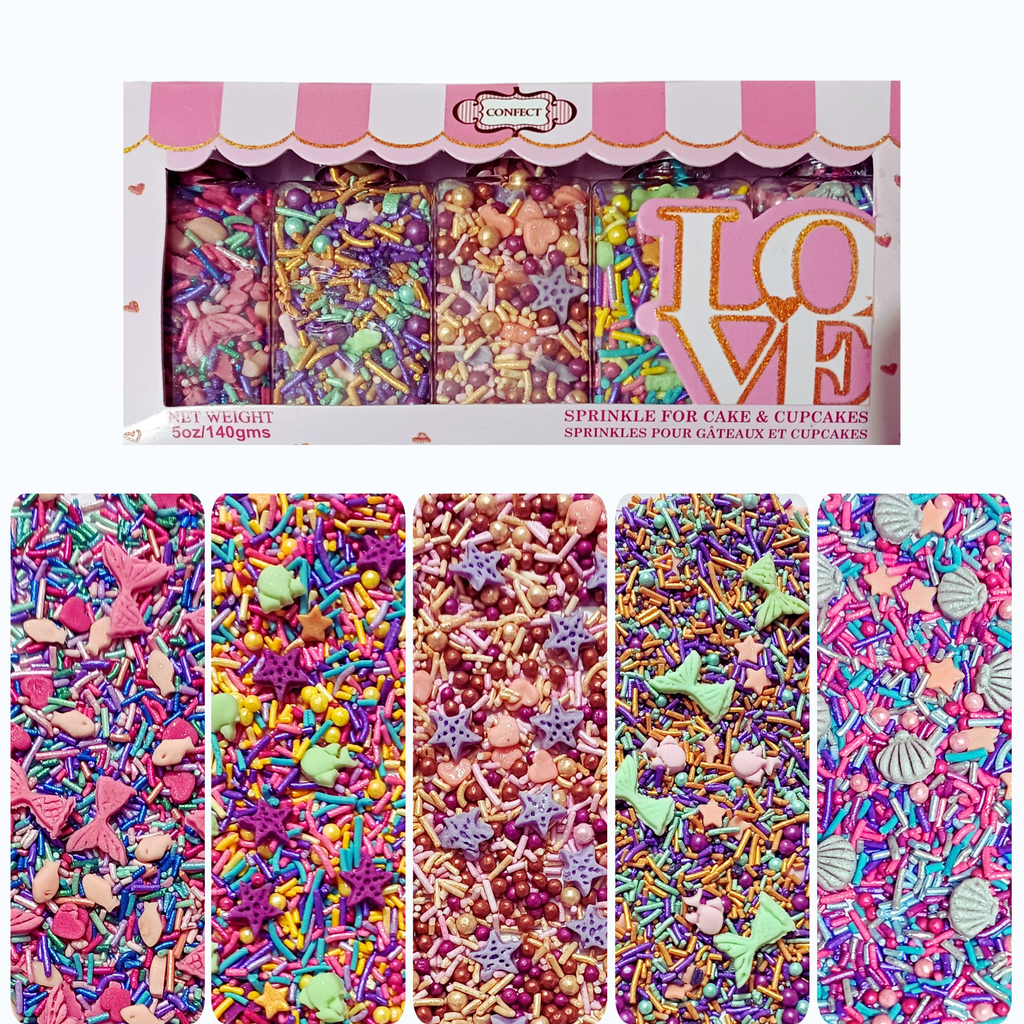 under the sea sprinkles for decorations 02 100 gm