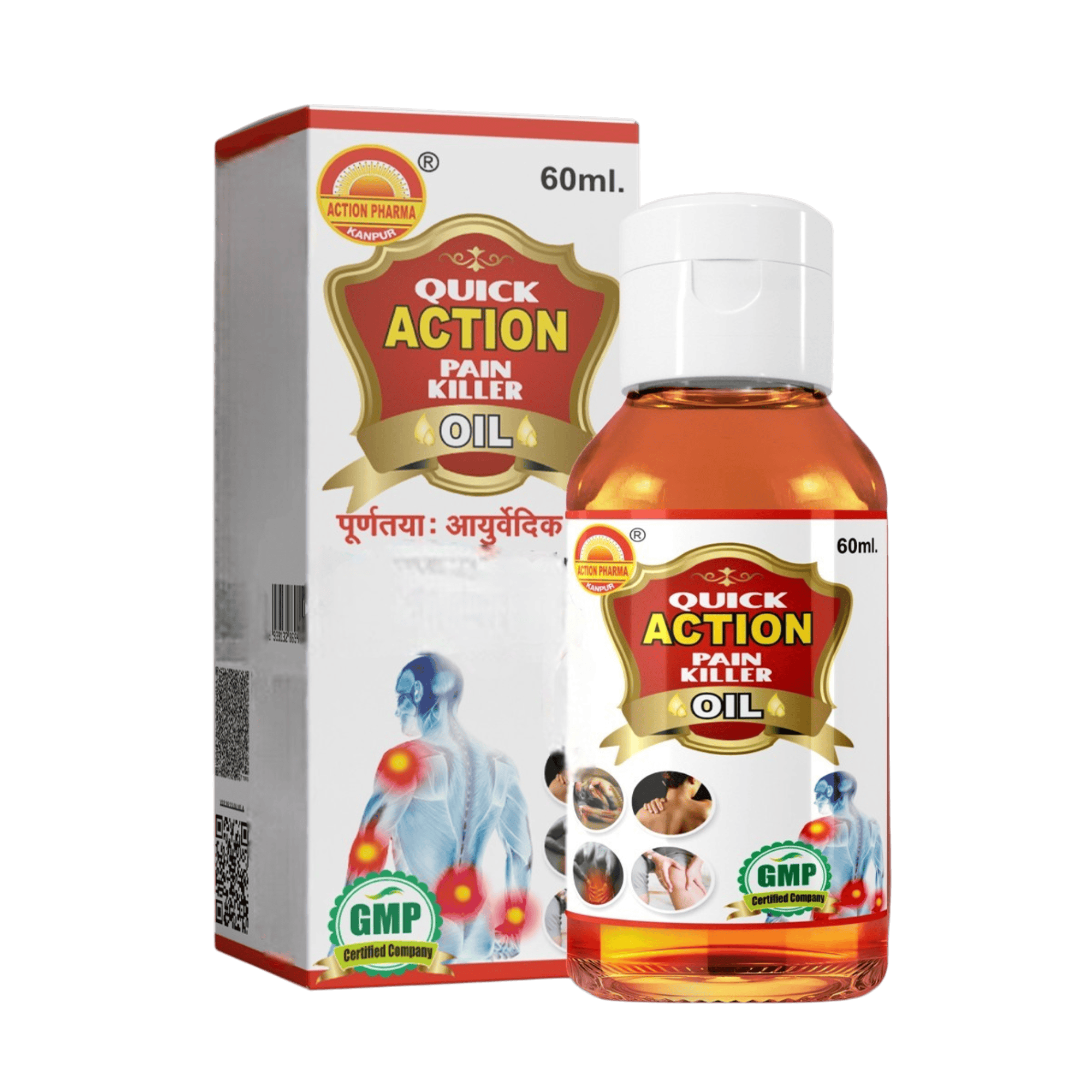 Action Pharma Quick Action Pain Killer Oil - Distacart