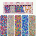 confect rainbow magic sprinkles mix colourful celebration sprinkles for cake decor 140 gms rainbow sprinkles 01