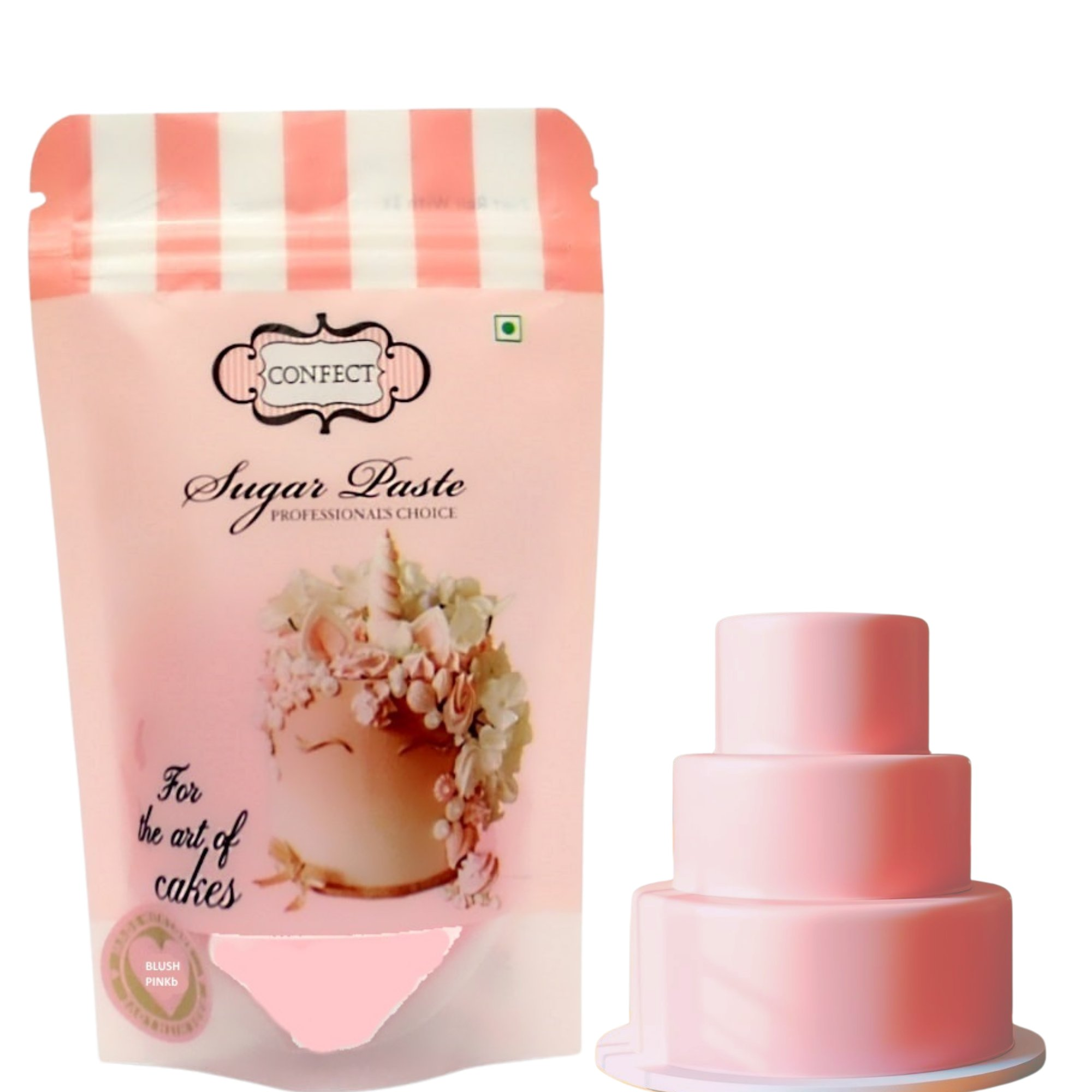 blush pink sugarpaste 250 gms