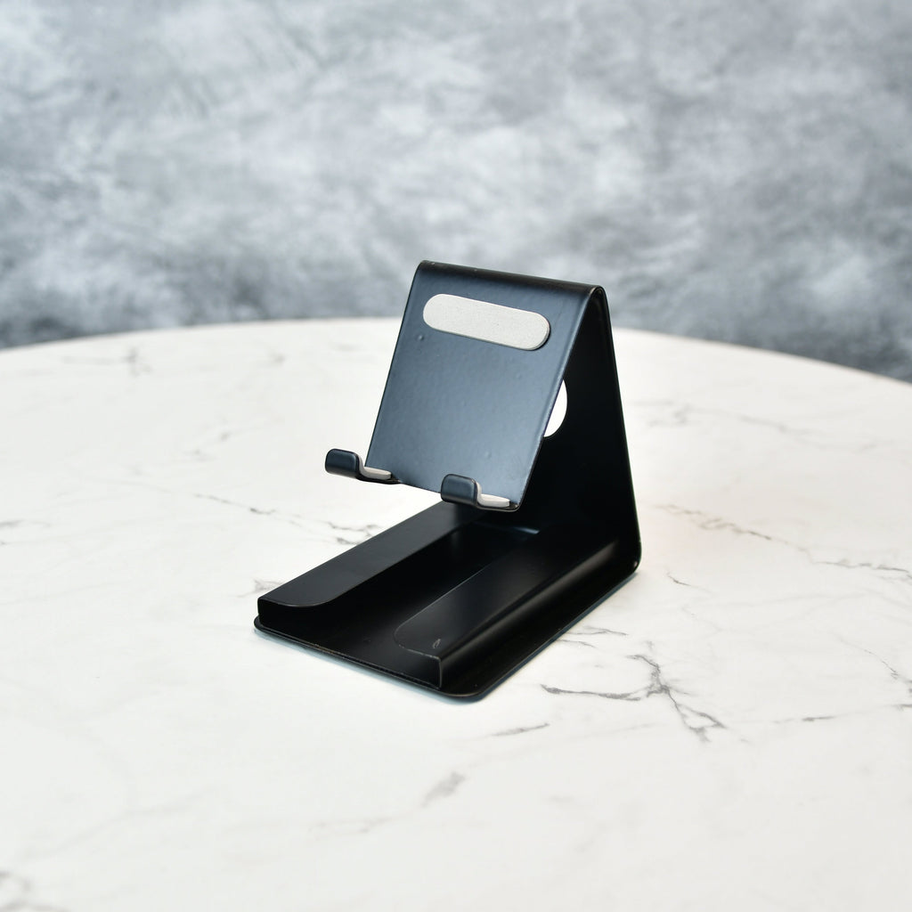 Sowpeace / White Padded Metal Phone Stand with Card Holder - Distacart