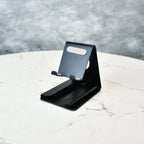 Sowpeace / White Padded Metal Phone Stand with Card Holder - Distacart