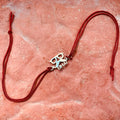 trueBrowns Sterling Silver Chashmish Bhai Thread Rakhi - Distacart