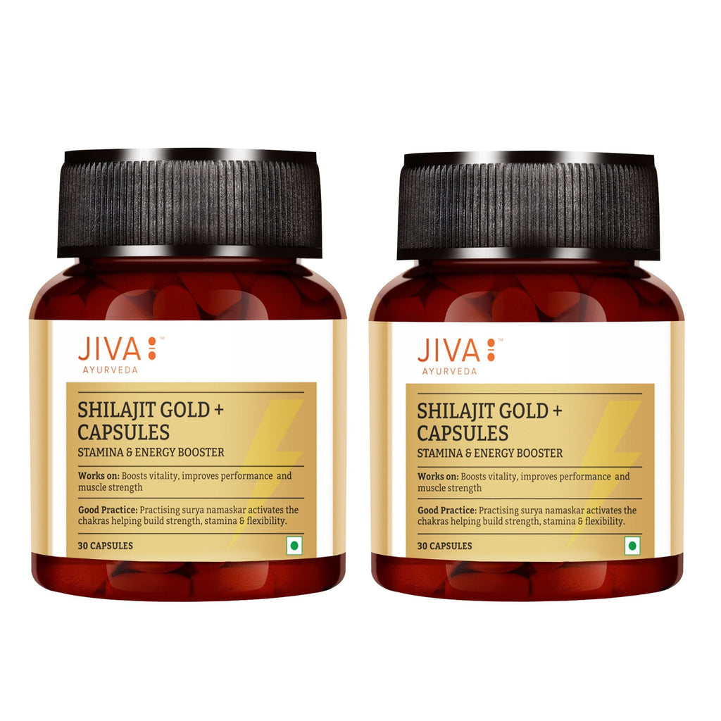 Jiva Ayurveda SJ Gold Capsules - Distacart