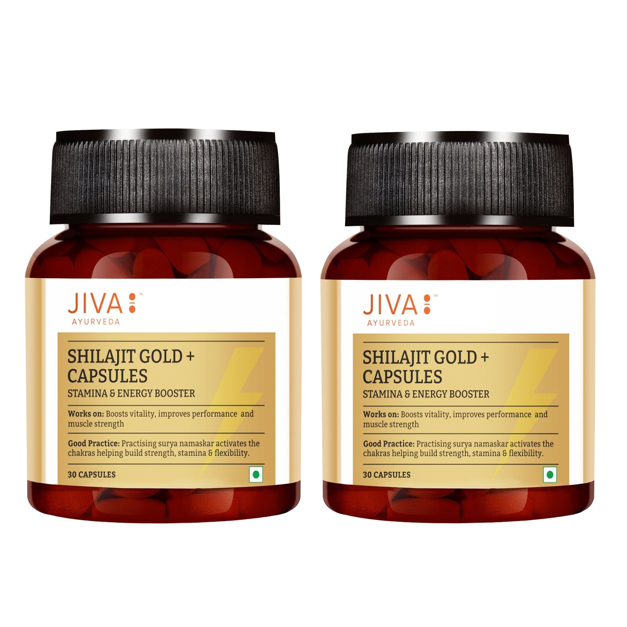 Jiva Ayurveda SJ Gold Capsules - Distacart
