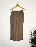 trueBrowns Beige Gauze pant