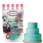 teal fondant edible sugarpaste 1kg