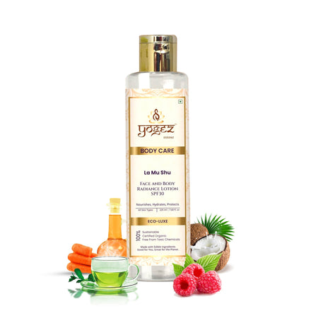 Yogez La Mu Shu Face and Body Radiance Lotion SPF30