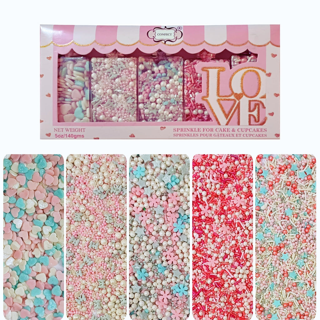 valentine sprinkles vs multipack 17 100 gms