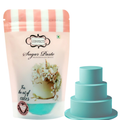 confect electric blue sugarpaste br b 250 gms b