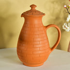 Sowpeace Premium Large Terracotta Jug for Water and Drinks - Distacart