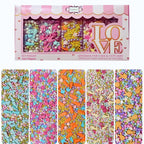 confect easter sprinkles edible edible sprinkles mix for baking cake pack of 5 100gms