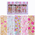 confect girls baby shower sprinkles edible sprinkles mix heart teddy baby feed bottle baby feet sprinkles pack of 5 baby shower 18