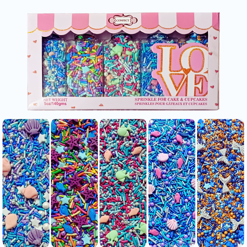 under the sea sprinkles for decorations 08 100 gm