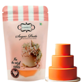 confect fluorescent orange sugarpaste br b 250 gms b
