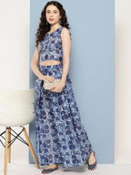 Ahalyaa Printed Ethnic Co-Ords - Distacart