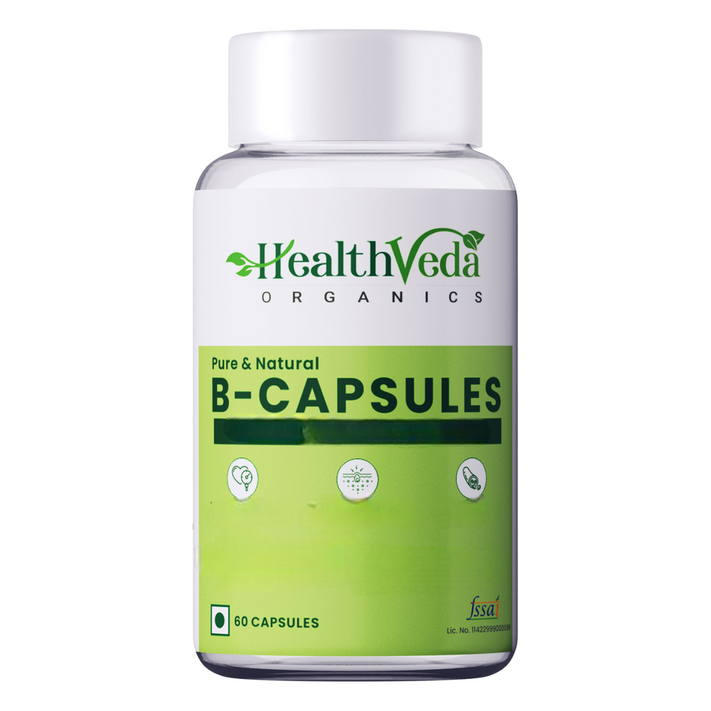 Health Veda Organics B Capsules - Distacart