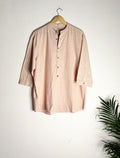 trueBrowns Pink Slub Men's Shirt