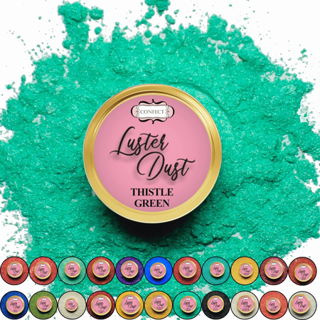 Confect Thistle Green | Edible Luster Dust