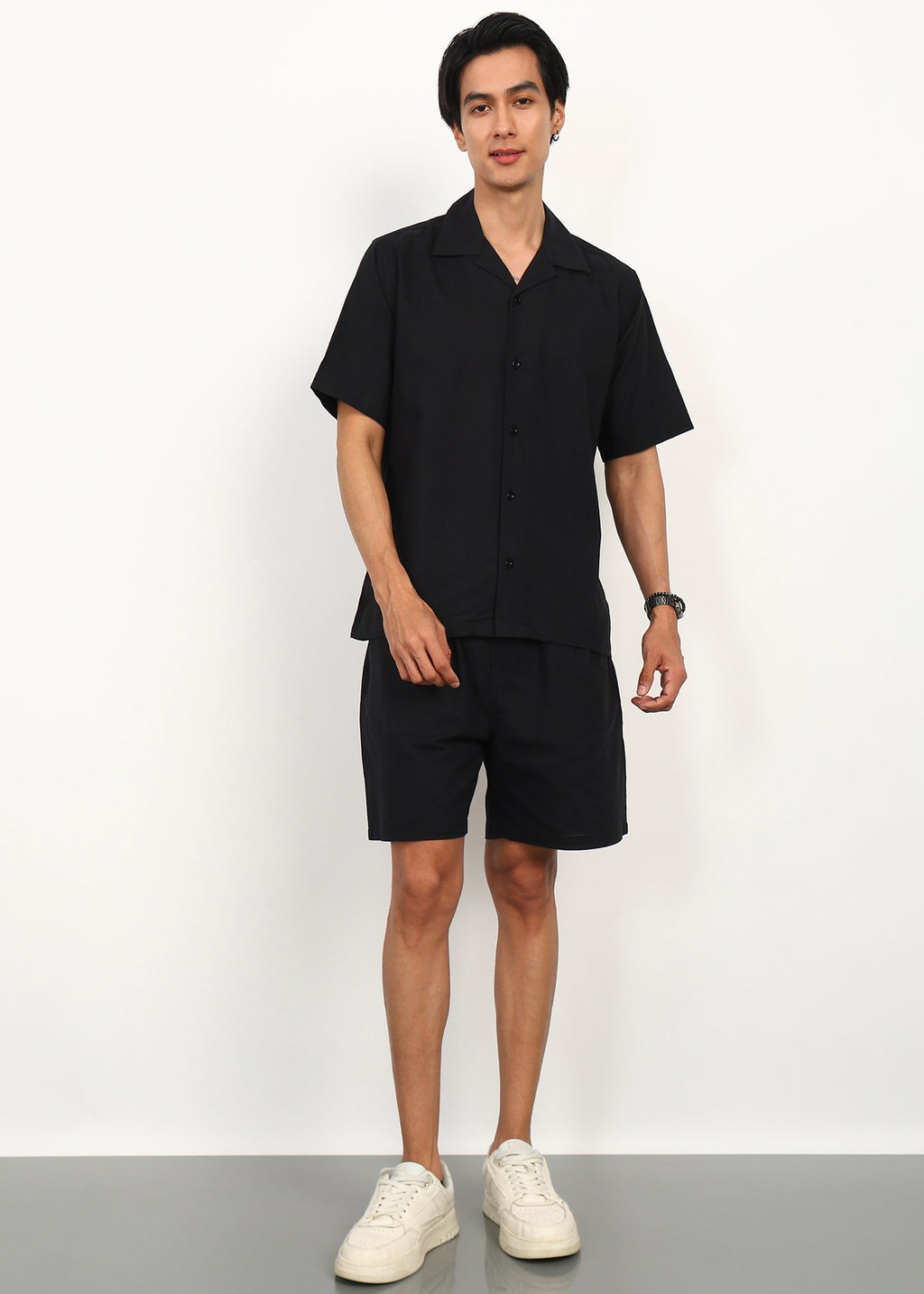 Fabmade Core Black Linen Co-Ord