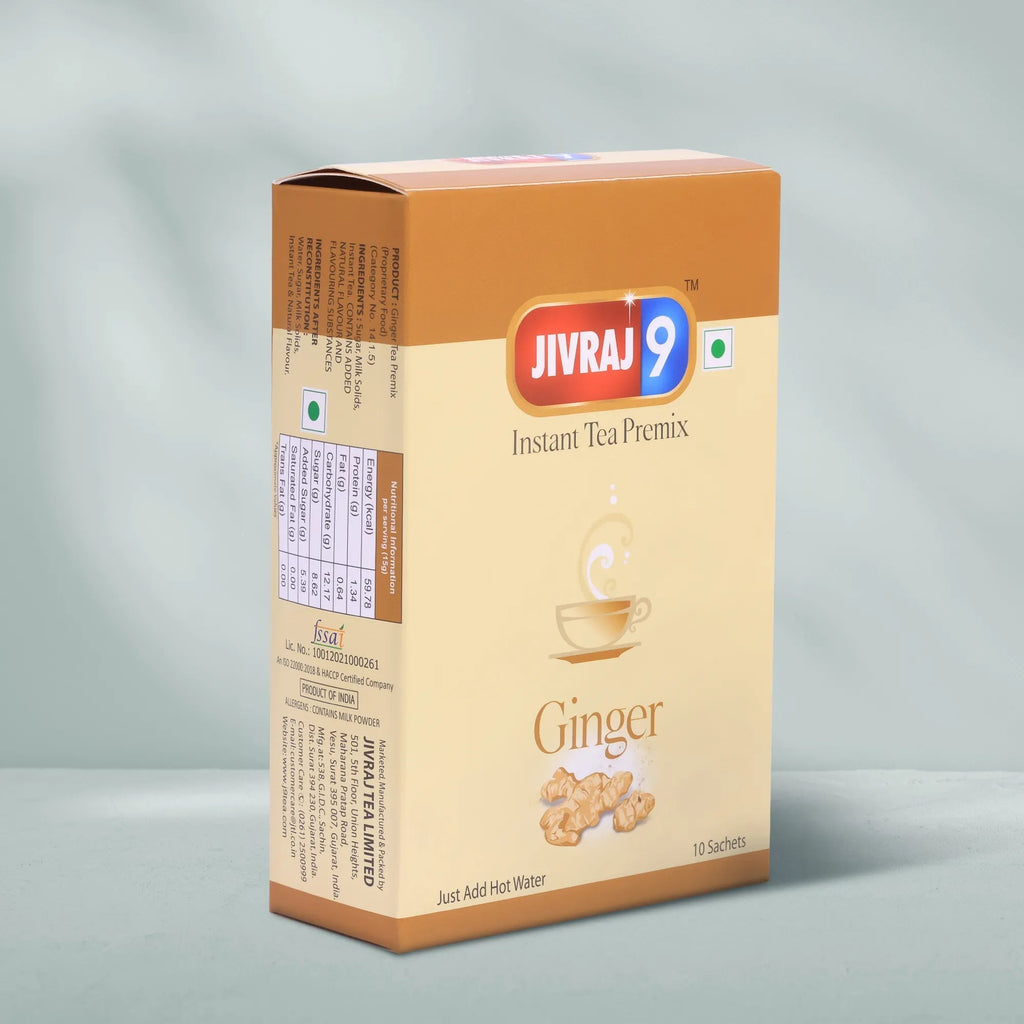 jivraj9 Tea Ginger Premix Tea Box - Distacart