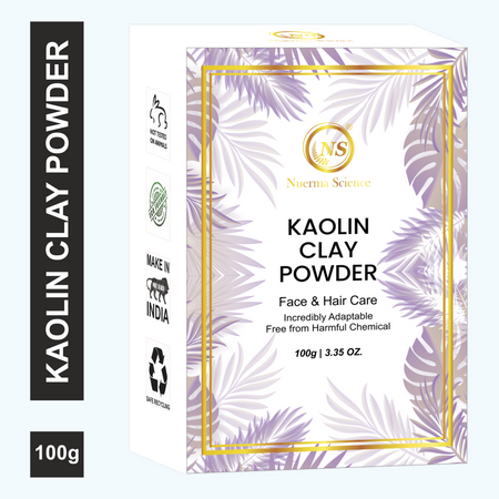 Nuerma Science Kaolin Clay Pure & Natural Powder For Face & Hair Care