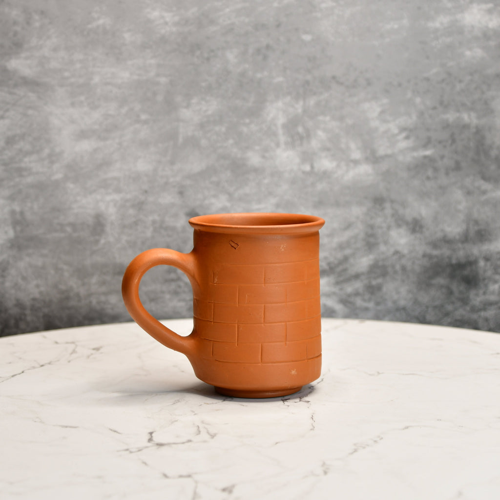 Sowpeace Premium Unglazed Terracotta imprinted Drink Mugs - Distacart