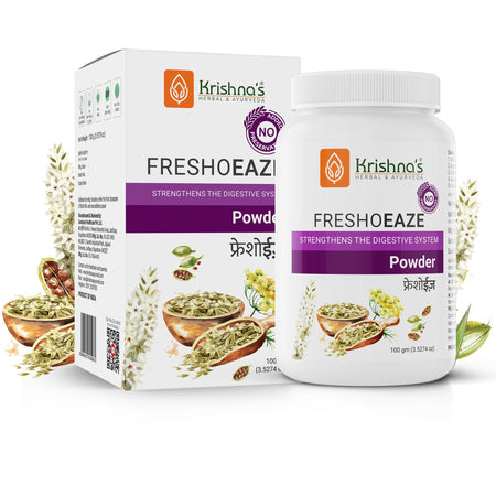 Krishna'S Herbal & Ayurveda Freshoeaze Powder