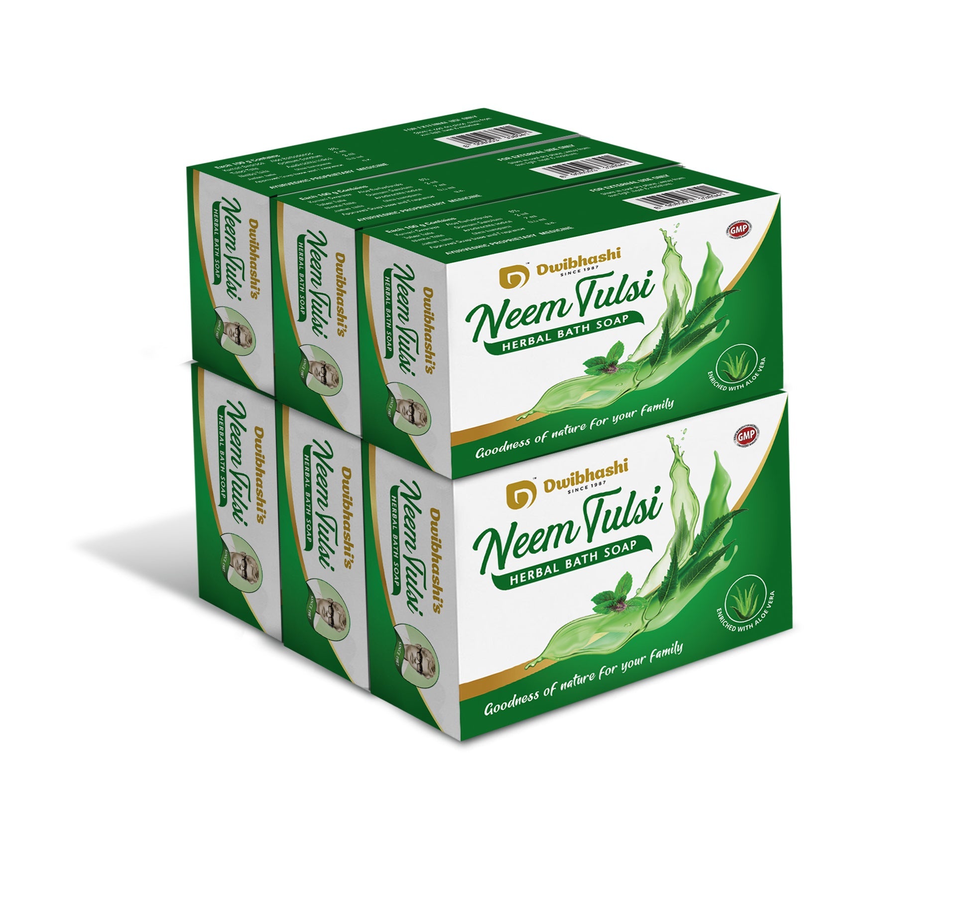 Dwibhashi Neem Tulsi Soap