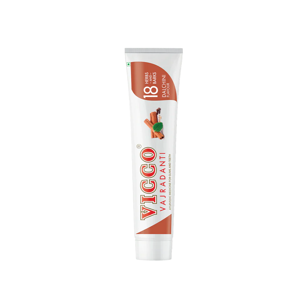 Vicco Vajradanti Ayurvedic 18 Herbs and Barks Toothpaste - Distacart