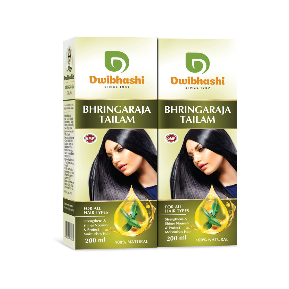 Dwibhashi Bhringaraja Tailam
