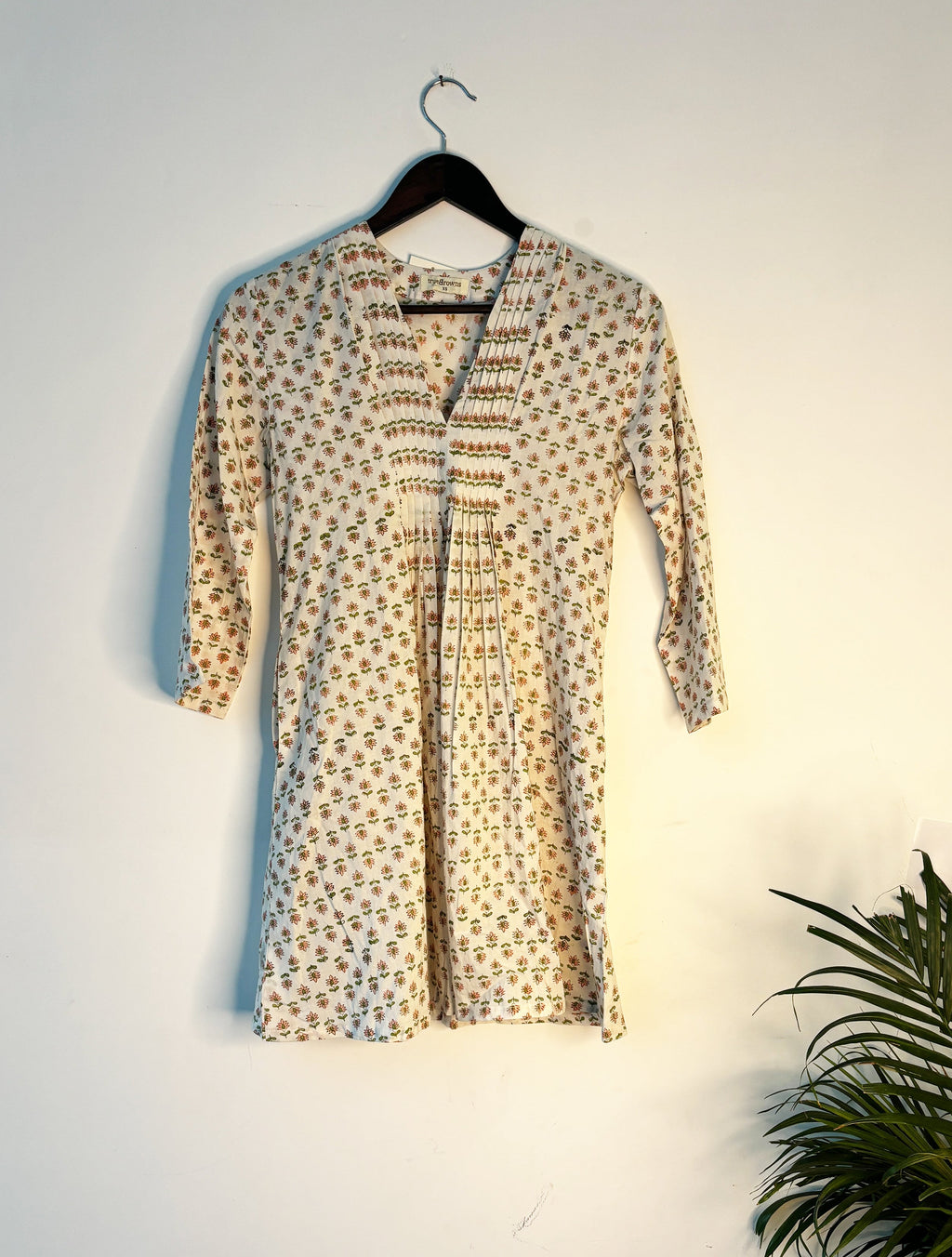 trueBrowns Print Short Kurta - Distacart