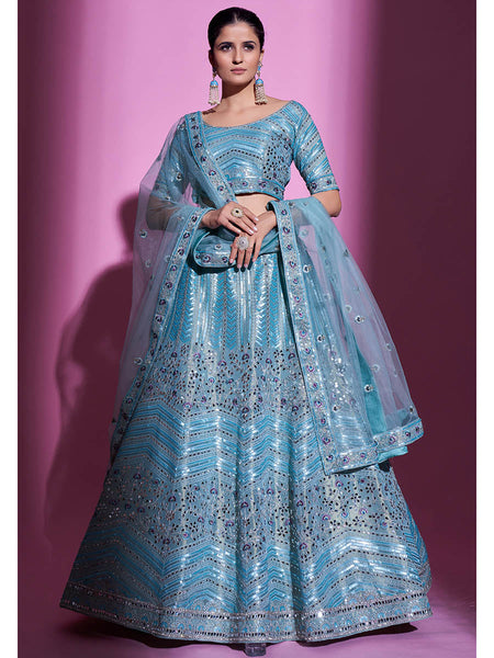 Myra Firozi Gota Silk Embroidered Designer Lehenga Choli