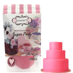 neon pink fondant edible sugarpaste 1kg