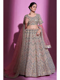 Myra Tan Gota Silk Embroidered Designer Lehenga Choli
