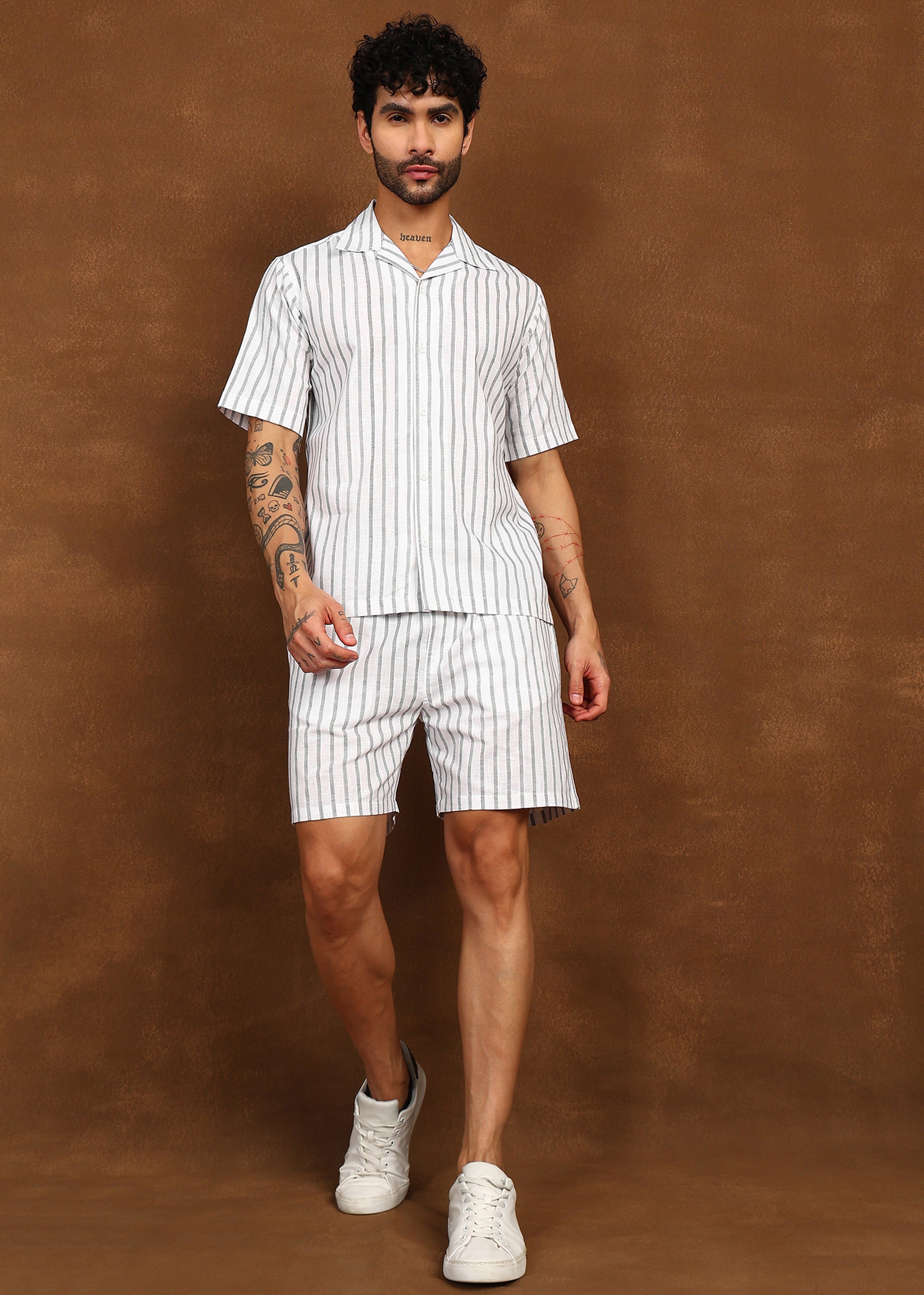 Fabmade Driftline Linen Co-Ord Set