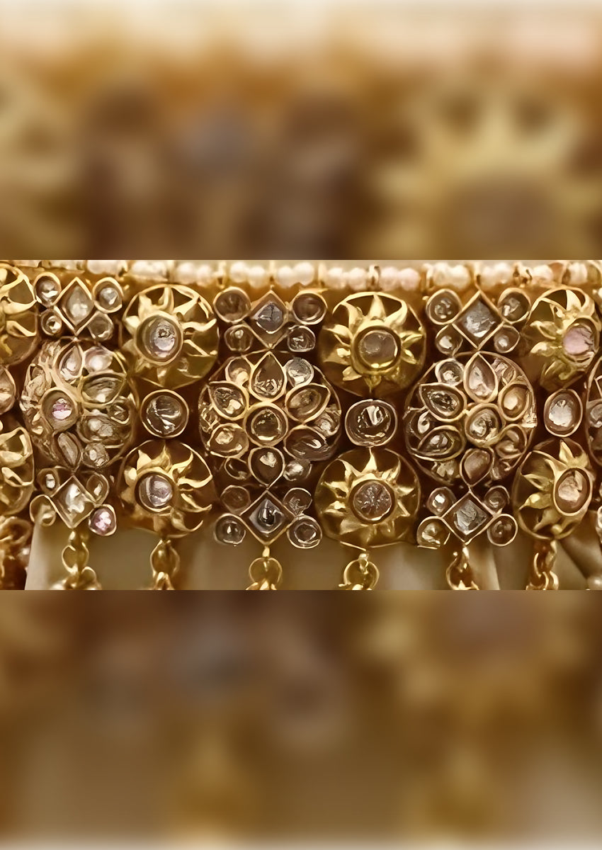 Jewel City Exquisite Kundan Choker Necklace Set