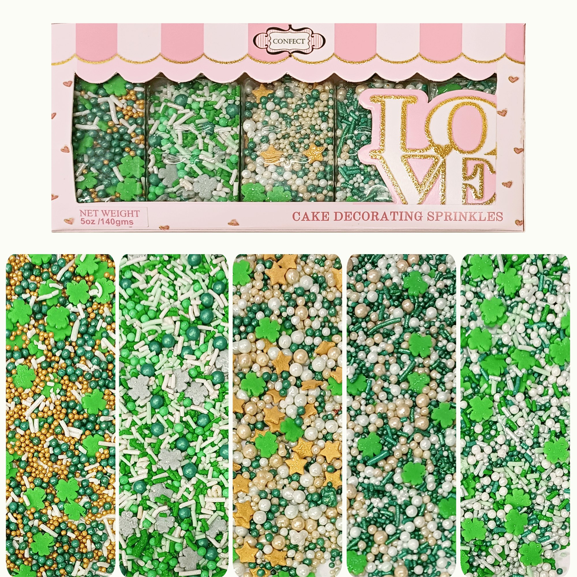 st patricks sprinkles ps multipack 10 100 gms